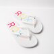 dámske šľapky ROXY SANDY II arjl100681wht farba biela