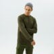 pánska mikina ELEMENT MIKINA CORNELL CLASSIC CR w1crb5531 farba khaki