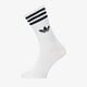 dámske ponožky ADIDAS PONOŽKY 3-PACK SOCKS HIGH CREW s21489 farba biela