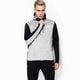 pánska mikina NIKE MIKINA NSW AV15 HOODIE FZ FLC 804852064 farba sivá