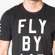 pánske tričko NIKE TRIČKO AIR FLY BY TEE 822648010 farba čierna