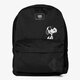 dámsky ruksak VANS RUKSAK MN OLD SKOOL II BACK PEANUTS v00onio9m farba čierna