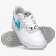detské tenisky (obuv) NIKE AIR FORCE 1 LV8 EMB (GS) dj9993-100 farba biela