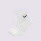 dámske ponožky NIKE PONOŽKY U NK EVERYDAY LTWT ANKLE 3PR sx7677-100 farba biela