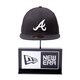 detská šiltovka NEW ERA ČIAPKA MLB BASIC ATLANTA BRAVES 10047487 farba čierna