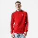 pánska mikina ADIDAS MIKINA 3-STRIPES CREW fm3761 farba červená