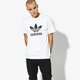 pánske tričko ADIDAS TRIČKO SS TREFOIL TRIČKO ADICOLOR cw0710 farba biela