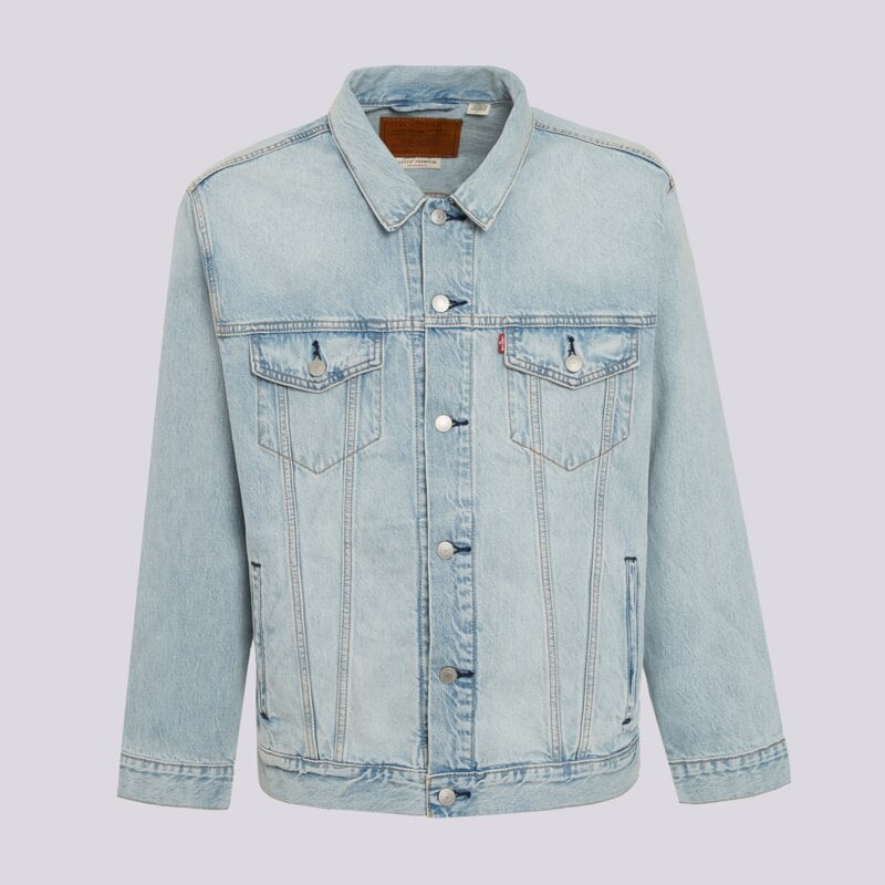 LEVI'S BUNDA RELAXED FIT TRUCKER LIGHT INDIGO - WORN IN