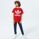 detské tričko ADIDAS TRIČKO TREFOIL TEE MM ed7795 farba červená