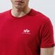 pánske tričko ALPHA INDUSTRIES TRIČKO BASIC T SMALL LOGO 188505-523 farba červená