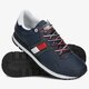 pánske tenisky (obuv) TOMMY HILFIGER LEATHER LIFESTYLE SNEAKER em0em00349cey farba tmavomodrá