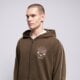 pánska mikina PROSTO MIKINA ZIP HOODIE ATHLETIC WASHED BROWN kl252mswe2071 farba hnedá