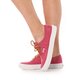 dámske tenisky (obuv) VANS AUTHENTIC SLIM vqevc7u farba bordová