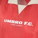 pánske tričko UMBRO TRIČKO FOOTBALL SHIRT 66633u-msn farba červená