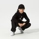 detská mikina JORDAN MIKINA S KAPUCŇOU JDB   JUMPMAN LOGO FLEECE PO BOY 956326-023 farba čierna
