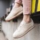 dámske tenisky (obuv) NIKE W CLASSIC CORTEZ LTR LUX 861660100 farba béžová