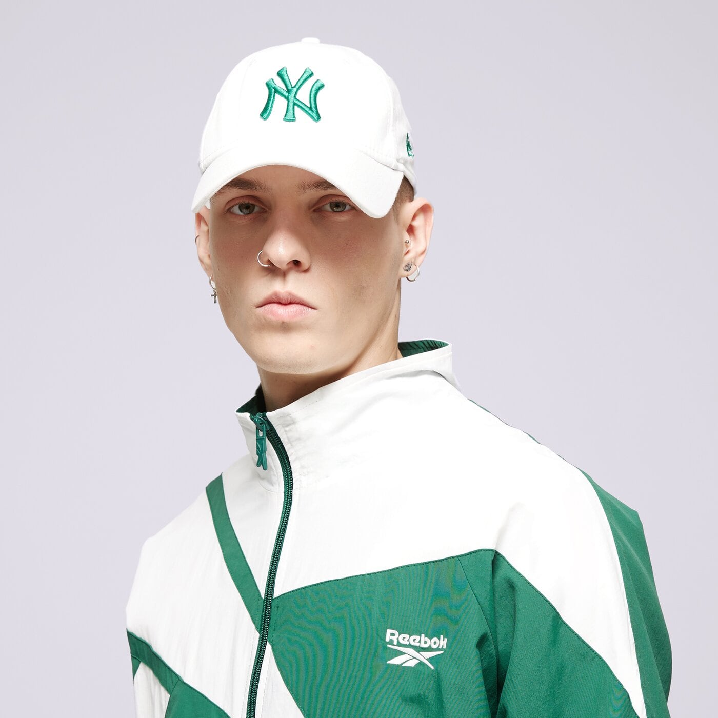 REEBOK MIKINA CL F FR TRACKTOP 100075946 | farba ZELENÁ | Módne Mikiny ...