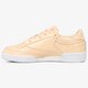 dámske tenisky (obuv) REEBOK CLUB C 85 PATENT DESERT DUST WHITE bs9778 farba béžová
