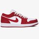 pánske tenisky (obuv) AIR JORDAN 1 LOW  553558-611 farba biela