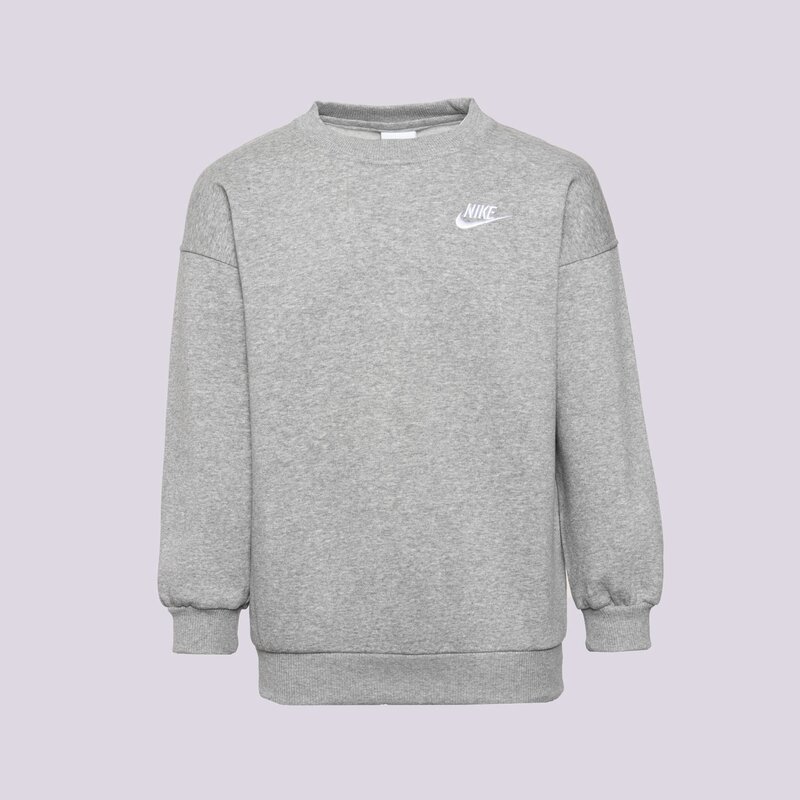 NIKE MIKINA G NSW CLUB FLC OVRSZD CREW LBR GIRL