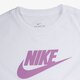 detské tričko NIKE TRIČKO SPORTSWEAR ar5088-108 farba biela