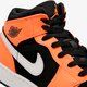 detské tenisky (obuv) AIR JORDAN 1 MID BG 554725-062 farba oranžová
