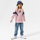 detská mikina NIKE MIKINA G NSW AIR FT BF CREW GIRL dd7135-630 farba ružová