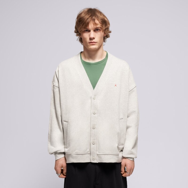 JORDAN MIKINA M J FLT FLC CARDIGAN LB