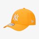 pánska šiltovka NEW ERA ČIAPKA LEAGUE ESSENTIAL 9FORTY NYY NEW YORK YANKEES 80636013 farba žltá