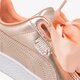 dámske tenisky (obuv) PUMA BASKET HEART COP 36673003 farba zlatá