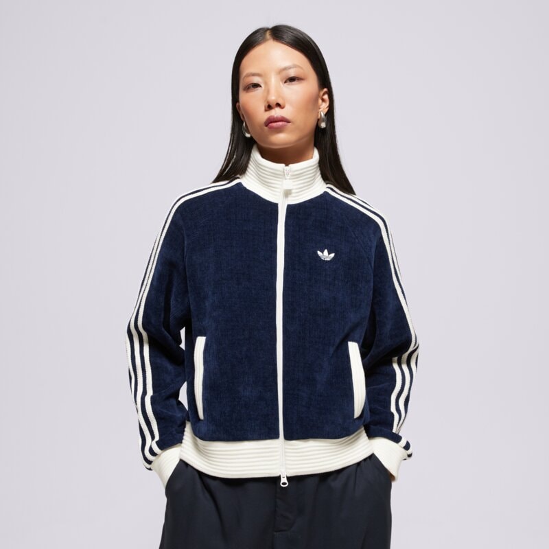 ADIDAS MIKINA VELOUR KNIT TRACK TOP