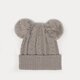 dámska čiapka NEW ERA ČIAPKA WMNS DOUBLE POM NYY HGR NEW YORK YANKEES HGR 60284834 farba sivá