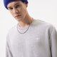 pánska mikina ADIDAS MIKINA ESS+ SUST CREW hk2920 farba sivá