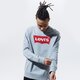 pánska mikina LEVI'S MIKINA GRAPHIC CREW B 17895-0079 farba sivá