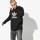 pánska mikina ADIDAS MIKINA TREFOIL CREW ADICOLOR cw1235 farba čierna
