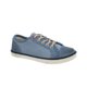 detská vychádzková obuv TIMBERLAND GLASTENBURY CANVAS/LEATHER OX 1276a farba modrá