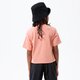 detské tričko JORDAN TRIČKO AIR JORDAN ROUND UP TEE GIRL 45b536-r1o farba ružová