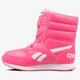detská outdoorová obuv REEBOK CL SNOW JOGGER cn4629 farba ružová