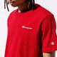 pánske tričko CHAMPION TRIČKO BASIC TEE 214534rs001 farba červená