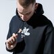 pánska mikina REEBOK MIKINA S KAPUCŇOU TJ HOODY 2 gj0467 farba čierna