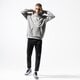pánska mikina ADIDAS MIKINA S KAPUCŇOU TREFOIL HOODIE ADICOLOR dt7963 farba sivá
