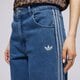 dámske nohavice ADIDAS NOHAVICE  DENIM 3S PANT jd2574 farba modrá