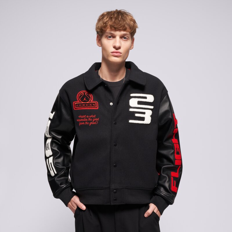 JORDAN BUNDA M J FLT VARSITY JKT