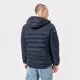 pánska zimná bunda CHAMPION BUNDA ZIMNÁ HOODED JACKET 218073bs501 farba tmavomodrá