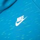 dámska mikina NIKE MIKINA GYM VINTAGE HOODY 614820413 farba modrá
