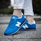 dámske tenisky (obuv) NEW BALANCE U396BW u396bww farba modrá