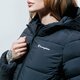 dámska zimná bunda CHAMPION BUNDA HOODED POLYFILLED JACKET REGULAR 113424kk001 farba čierna