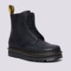 dámske zimné topánky (obuv) DR.MARTENS ZEBZAG LACE LESS LACELESS BOOT 42653001 farba čierna