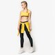 dámska mikina NIKE MIKINA GYM VINTAGE FZ HOODIE 726057703 farba žltá