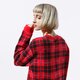 dámska mikina NIKE MIKINA W NSW CREW FLC AOP PLAID ci5041-657 farba viacfarebná